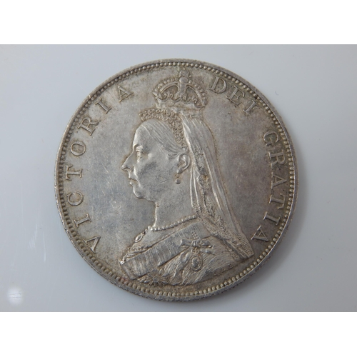 150 - Queen Victoria Silver Double Florin 1887