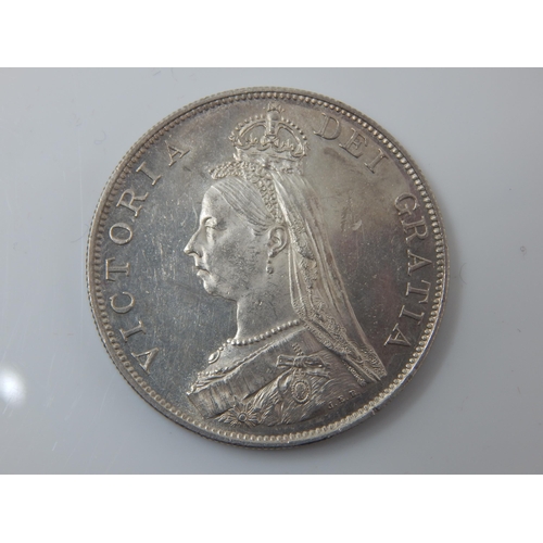 153 - Queen Victoria Silver Double Florin 1887