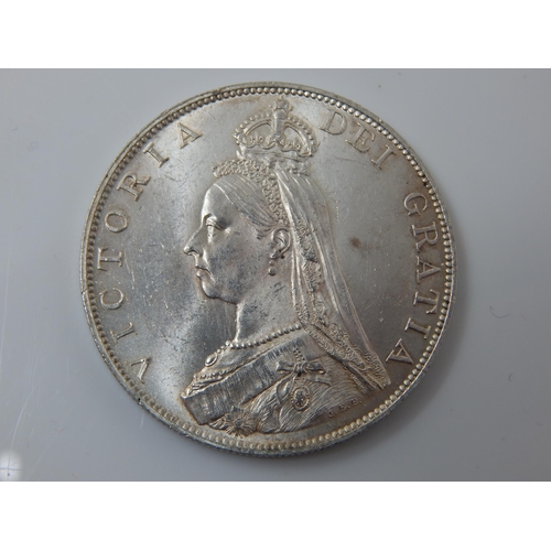 155 - Queen Victoria Silver Double Florin 1887