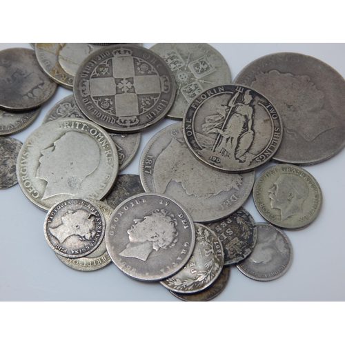 100 - A Quantity of Pre-1920 Silver (925 Standard) Coinage: Weight 158g