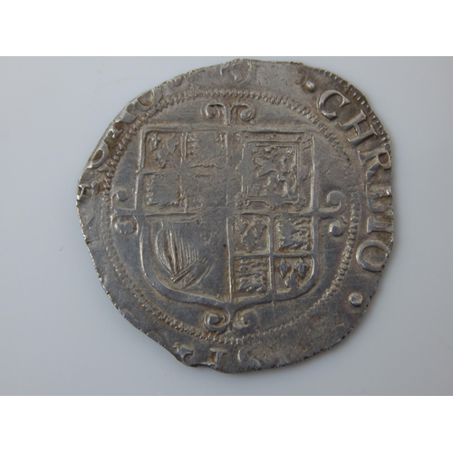 166 - Charles I Silver Hammered 12 Shillings. 1637-1642: Diameter 30mm: Weight 6.12g