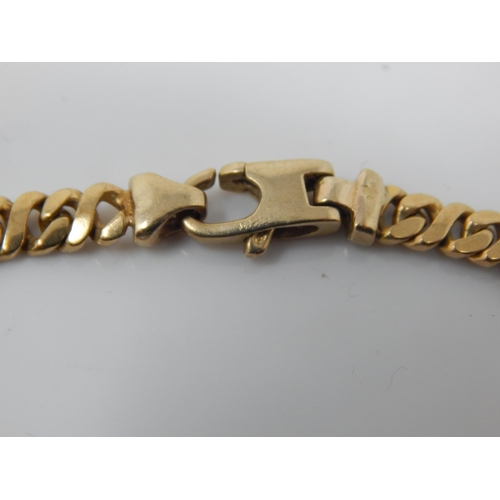 176 - 9ct Gold Bracelet: Length 19.5cm: Weight 10.3g