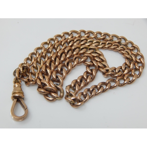 178 - 9ct Gold Chain with Clip: Weight 24.0g