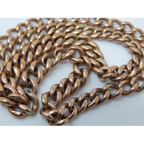 178 - 9ct Gold Chain with Clip: Weight 24.0g