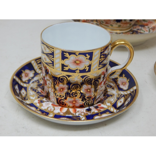 397 - A Pair of Edwardian Royal Crown Derby Coffee Can & Saucers Date Coded 1908 in Excellent Condition to... 