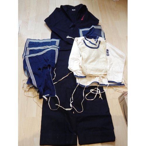 360 - A Victorian Childs Complete Naval Uniform