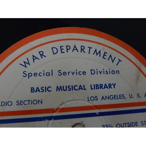 366 - An Unusual Group of U.S War Department Special Service Commercial Records for Transmission to the Tr... 