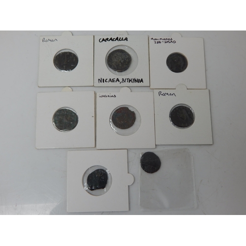 82 - Celtic Bronze Stater; Roman coins (lot) some identified