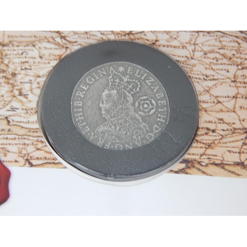 62 - Alderney Concorde 2003 £5 Brilliant Uncirculated coin in pack, Kings and Queens of Britain Elizabeth... 