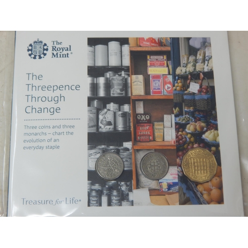 87 - The Definitive Britannia £2; Designing the Future £1 coin 2017; The Threepence Through Change; Saudi... 