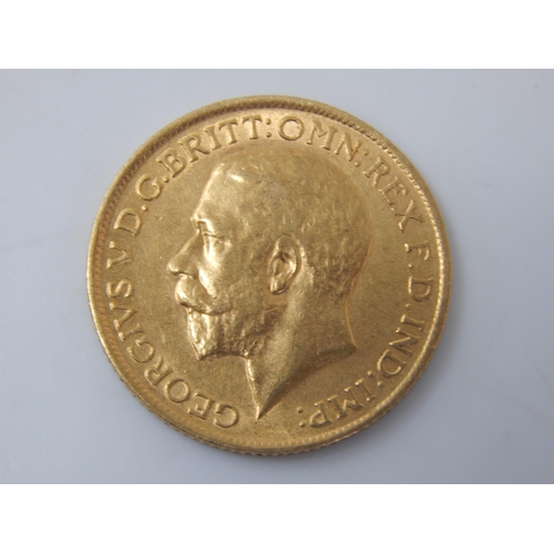 102 - KGV Full Gold Sovereign 1915