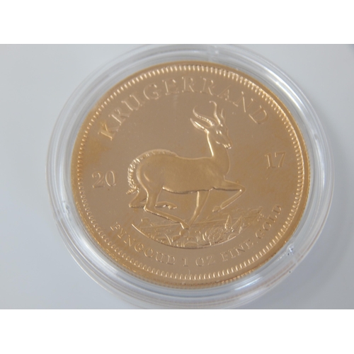 104 - South Africa 1oz Gold Krugerrand 2017