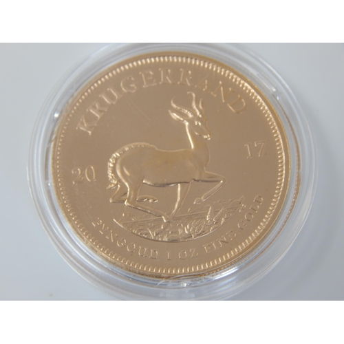105 - South Africa 1oz Gold Krugerrand 2017