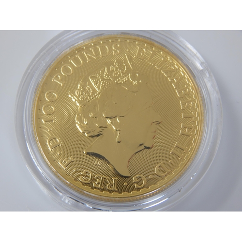 106 - 1oz .999 Fine Gold Britannia 2018