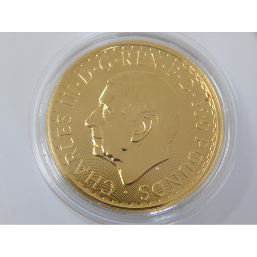 108 - 1oz .999 Fine Gold Britannia 2023