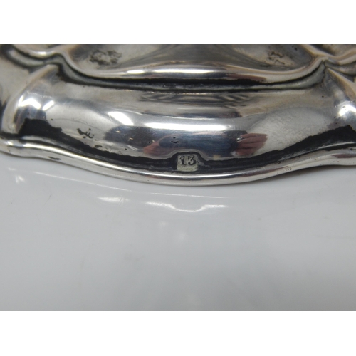 123 - 19th Century Silver Pedestal Bowl: 13 Loth, 812 Standard: Weight 124g