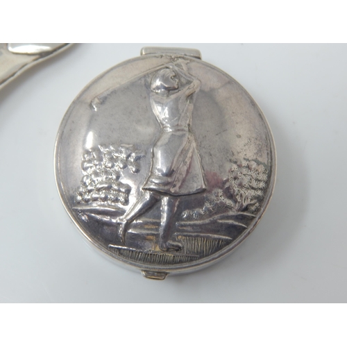 124 - A Quantity of Silver Including Two Victorian Silver Vesta Cases Hallmarked Birmingham 1898 & 1900: E... 