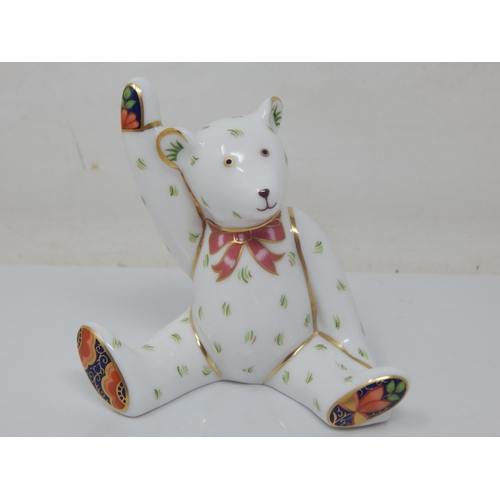 358 - Royal Crown Derby Teddy Victoria. 1997.