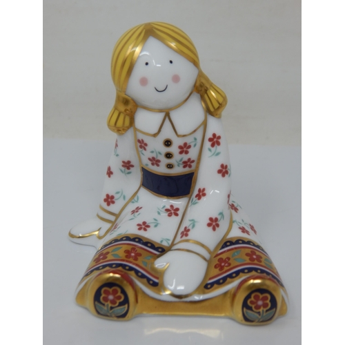 373 - Royal Crown Derby Treasures of Childhood Fleur Ragdoll 2005.