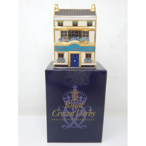 383 - Royal Crown Derby Miniature Houses 
