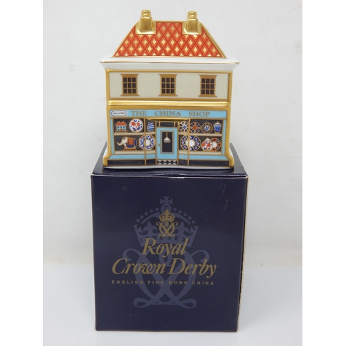 393 - Royal Crown Derby Miniature Houses 