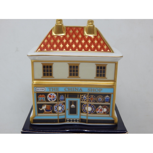393 - Royal Crown Derby Miniature Houses 