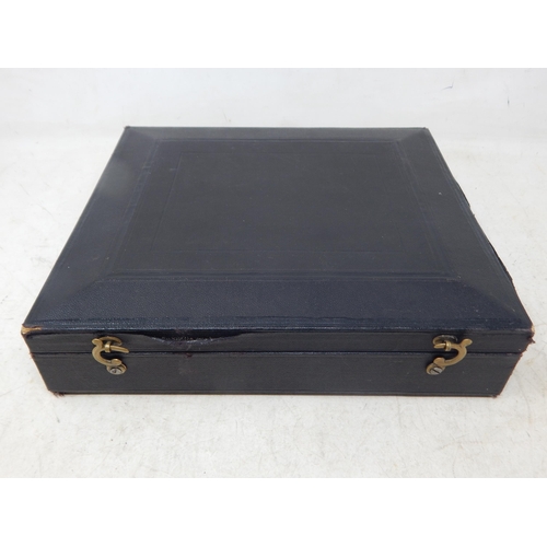 137 - A Set of 12 German 800 Standard Silver Tablespoons in Original Fitted Case: Length 21.2cm: Weight 10... 