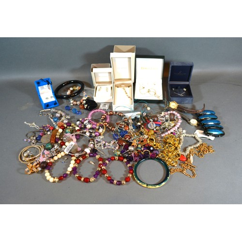 155 - A Collection of Jewellery to include a Kit Heath necklace and a pair of earrings and various other j... 