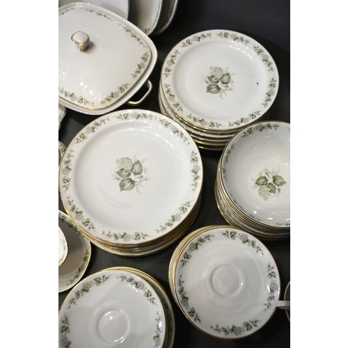 62 - A Bavarian Porcelain Extensive Tea and Dinner Service