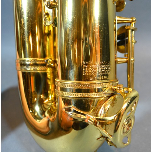 312 - A Selmer Mark VI Tenor Saxophone BREVSGDG.290653 serial number M114676 1962 within fitted case