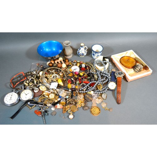 75 - A Collection of Jewellery to include watches, bead necklaces and other items