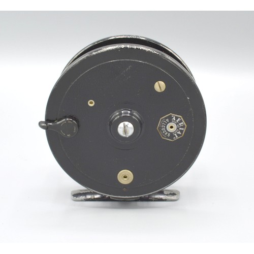 180 - An Allcocks Aerial fishing reel, 9.5cms diameter