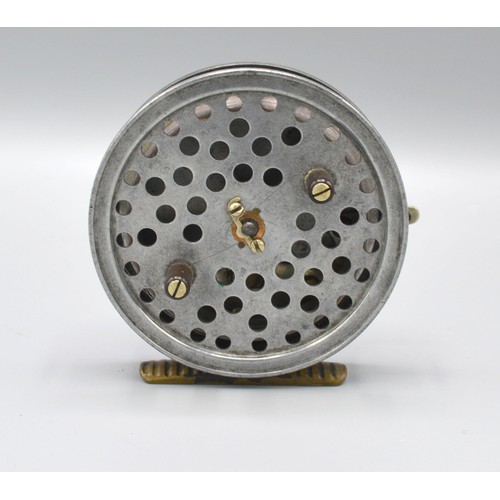 181 - A Eureka fishing reel by Hardy Brothers Limited, 9cms diameter