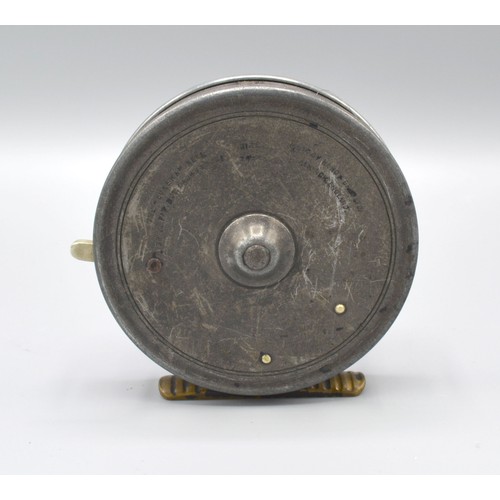 181 - A Eureka fishing reel by Hardy Brothers Limited, 9cms diameter