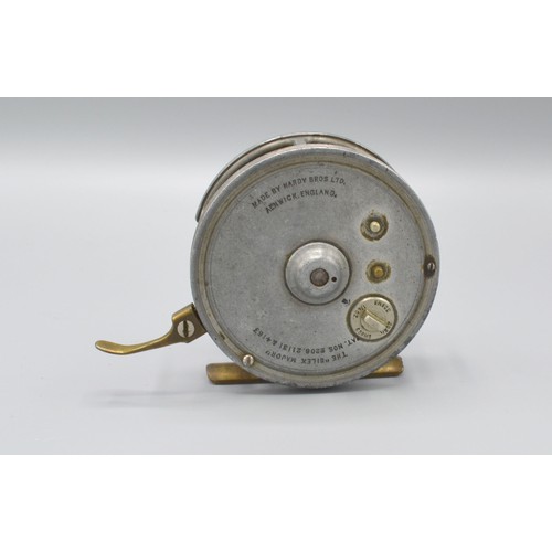 182 - The Silex Major fishing reel by Hardy Brothers Limited, 8cms diameter