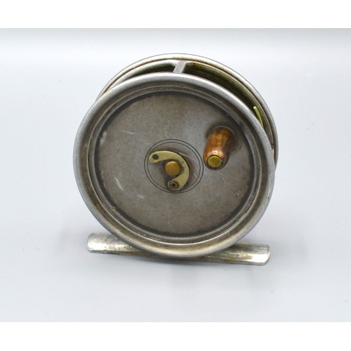 192 - Patent Uniqua fishing reel by Hardy Brothers Limited, 8cms diameter