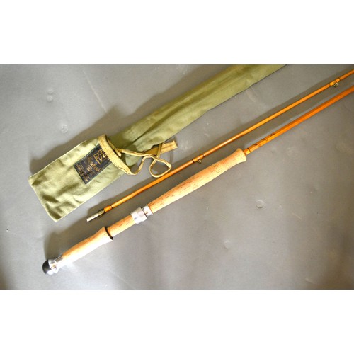 233 - The Wye Palakona split cane fly fishing rod by Hardy Brothers Limited