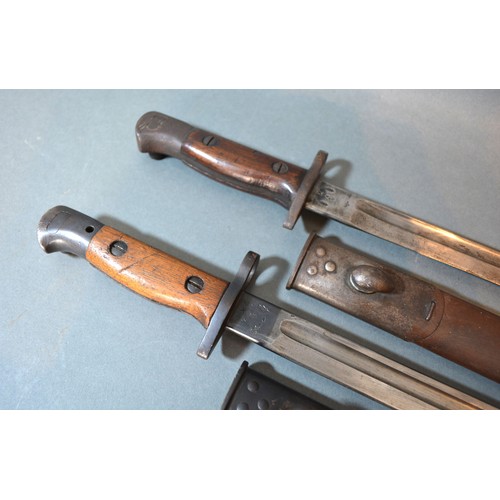 267 - Two British WWI bayonets, 55cms long