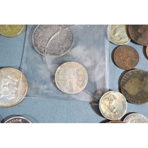 294 - A coin collection to include British and Foreign