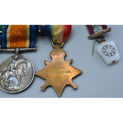 239 - A First World War and Second World War Father and Son Medal Group comprising a First World War group... 