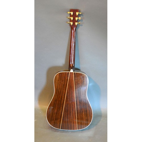 348 - An Acoustic Guitar by Martin & Co. D-35P serial number 482296 within hard original flight case