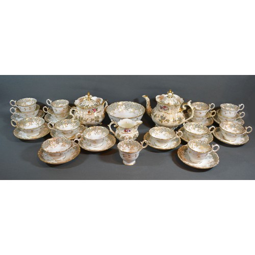 15 - A 19th Century English Tea Service together with another similar