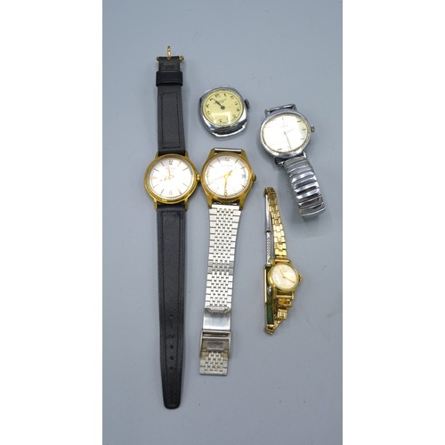 A Sekonda Deluxe Automatic Gentleman's Wrist Watch together with ...