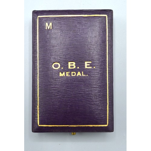 519 - A Military Order Of The British Empire Within Fitted Case