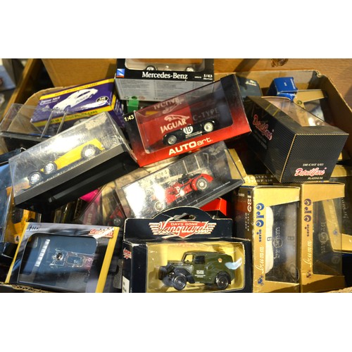 27 - A Large Collection Of Model Cars And Vehicles, all boxed