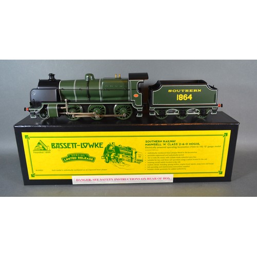 83 - A Bassett-Lowke Special Limited Release Southern Railways Maunsell N Class 2-6-0 Mogul Atlantic Coas... 