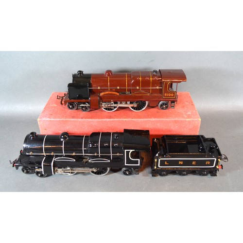 88 - A Hornby 0 Gauge Locomotive Royal Scot No.6100 together with tender LNER