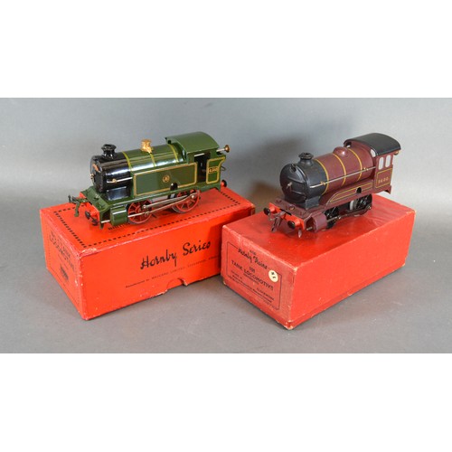 116 - A Hornby Series 0 Gauge No.1 Tank Locomotive GWR4560 boxed together with a Hornby 101 Tank Locomotiv... 