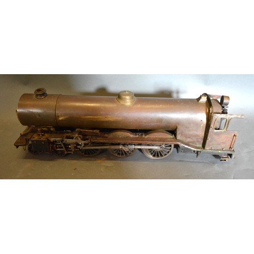 230 - A Live Steam Locomotive Knotty 61cm long