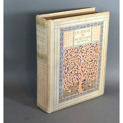 60 - One Volume Durbar by Mortimer Menpes The Edition De Luxe limited to 1000 copies of which this is 165... 